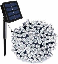 ORA LED Solar Powered String Lights with Automatic Sensor, Black, 112 Ft - £25.20 GBP