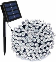 ORA LED Solar Powered String Lights with Automatic Sensor, Black, 112 Ft - £25.38 GBP