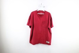Vintage Russell Athletic Mens Large Distressed Blank Short Sleeve Pocket... - $29.65