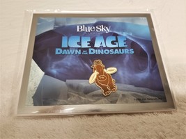 Disney Ice Age Dawn of Dinosaur &amp; Lithograph Pin Lapel Tie Tack Brochure 2020 - £2.36 GBP