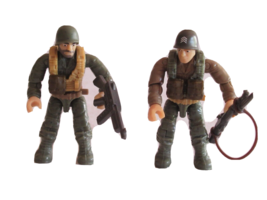 Mega Bloks COD Call Of Duty Figures Soldier Lot of 2 # 06819 WWII Attack... - £14.16 GBP