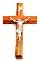 Olive Wood Cross Made in Bethlehem Jerusalem (Size L/10 x W/6 cm) - $9.70