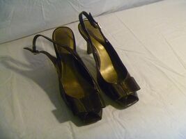 WOMEN&#39;S NICKELS HIGH HEELS SIZE 9M COLOR PURPLE 2341 - €23,04 EUR