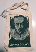 NWT 1994 RARE Barnes &amp; Noble Shakespeare Canvas Tote Bag  Vintage Collec... - $45.00