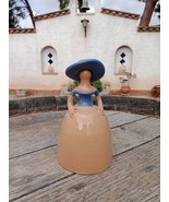 Hand Bell Spanish pottery HAND Made SEÑORA bell - £60.75 GBP