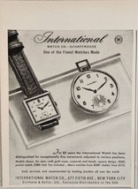 1950 Print Ad International Watch Co. Pocket &amp; Wrist Watches New York City - £8.61 GBP