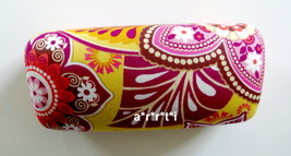 Vera Bradley Hard Clamshell Eyeglass Sunglass Case Bali Gold NWOT - £25.73 GBP