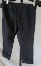 NWT INC International Concepts Deep Black Cropped Pants Size Small - $14.84