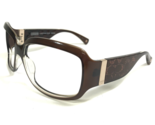 Coach Sunglasses Frames CHRISTIANA S618 BROWN Wrap Oversized Sparkly 61-... - £59.61 GBP