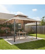 Beige Replacement Canopy Top for L-GG001PST-F Grill Gazebo, 94.88&quot;x59.25... - $74.12 CAD