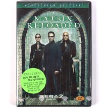 The Matrix Reloaded (2003) Korean DVD Sealed Warner Korea Hype Sticker - $19.80