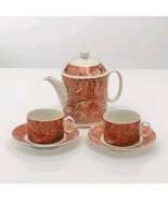 Villeroy &amp; Boch Siena Porcelain Tea Set with cup and saucer vintage 1980&#39;s - $1,077.62 MXN