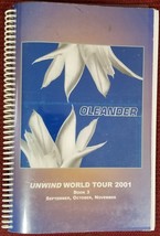 Ol EAN Der / Tantric - Vintage Original 2001 Tour Band Crew Only Tour Itinerary - £26.17 GBP