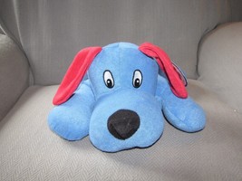 Nanco Terrycloth Terry Stuffed Plush Puppy Dog Blue Red PV-TLD14 New - £44.30 GBP