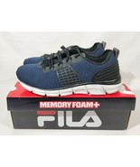 FILA Black & Navy FILA MEMORY APHELION Shoes Sz 9.5 - $46.53