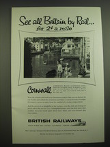 1957 British Railways Ad - See all Britain by Rail For 2 a mile - £14.48 GBP