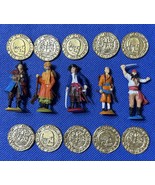 Vintage Pirateology Game Replacement Pieces: All 5 Pirate Movers + 10 Go... - $15.81 CAD