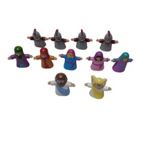 Bible Finger Puppets Lot of 11 Jesus Angel Roman Soldiers Men Women Reli... - £9.23 GBP