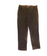 Gloria Vanderbilt AMANDA Womens Jeans 16 Black Stretch Straight Leg High... - $18.95