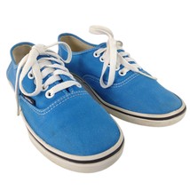 VANS Authentic Era Classic Unisex Canvas Sneaker Shoes Blue Womens 6.5 Mens 5 - £23.20 GBP