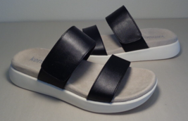 Kensie Size 8 M JIPSY Black Adjustable Sandals New Women&#39;s Shoes - £76.62 GBP