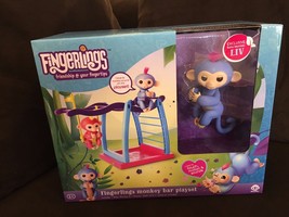 WowWee Fingerlings Monkey Bar/Swing Playground Playset WowWee authentic - $84.67