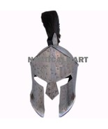 Medieval King Leonidas Spartan Helmet Black By Nauticalmart - £123.52 GBP