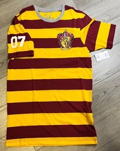 The Wizarding World of Harry Potter Striped Gryffindor 07 Tee XS NWT - £18.45 GBP