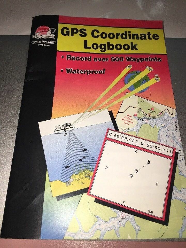gps coordinate logbook fishing hot spots map B144-Brand New-Ships N 24h - $18.69