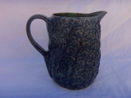 1990 Bbp Beaumont Brothers Pottery Cobalt Stoneware Pitcher - £14.77 GBP