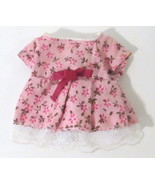 Vtg Sylvanian Families Pink Dress Replacement for Summer Evergreen Bear 1980s  - $12.00