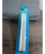 White Fiberglass Torch Wicks TIKI 2pk 9&quot; High Quality Replacement Torche... - £7.77 GBP