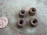 REAR WHEEL BRAKE DRUM MOUNT NUTS 1986 86 HONDA CN250 CN 250 HELIX - $6.93
