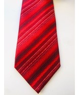 Austin Reed Red Stripes Men’s 100% Silk Tie Necktie ETY - £11.75 GBP