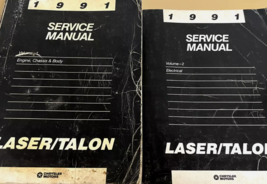 1991 Chrysler Plymnouth Laser Talon Servizio Riparazione Negozio Manuale... - $30.06