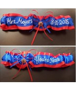 You&#39;re Next + Name &amp; Date sports team garter basketball baseball footbal... - $39.00