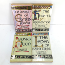 VNTG Futura Publications lot of 4 Medieval Whodunnit Novels By Ellis Pet... - $30.59