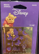Disney Winnie the Pooh Piglet Brass Stencil Plaid 46620 New - £6.60 GBP
