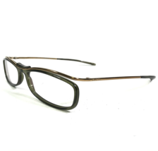 Gucci Eyeglasses Frames GG1663 603 Grey Gold Rectangular Full Rim 53-16-135 - £115.63 GBP