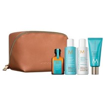 Moroccanoil Hydration Travel Kit(Shampoo/Conditioner/Oil/Cream/Bag) - £41.28 GBP