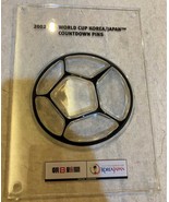 Vintage RARE 2002 Fifa World Cup 2002 Korea/Japan Countdown Pins Size 16... - $50.07 CAD