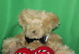 Vermont Teddy Bear With I Love You Heart Personalized 2011 Stuffed Animal 16&quot; - £23.70 GBP
