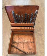 Leichtung Drill Bit Set Workshops Austria Index Incomplete With Case Vin... - $11.39