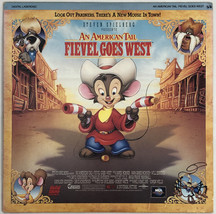 An American Tail Fievel Goes West Laserdisc - $14.73