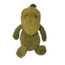 Jellycat Plush Bashful Dinosaur Olive Green Stuffed Animal Dino Lovey 7&quot; - £7.49 GBP