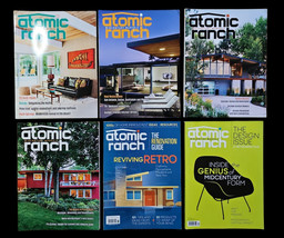 Atomic Ranch Magazine 2017 Complete Year 6 Issues 53 54 55 56 + Design &amp;... - $1,760.21 MXN