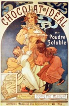 Decor Poster.Interior design Art Nouveau.Mucha French Chocolate.6254 - $17.10+