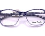 Vera Bradley Eyeglass Frames ANDIE Indio INO Black Gray Cat Eye 52-16-135 - $33.66