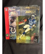 EDGERRIN JAMES Mcfarlane Series 1 Rookie Colts Figure Variant Blue Jersey NEW - $35.00