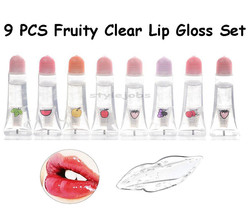 Starry Honey Crystal Vitamin Fruity Sweet Clear Lip Gloss 9 PCS Set - £6.13 GBP